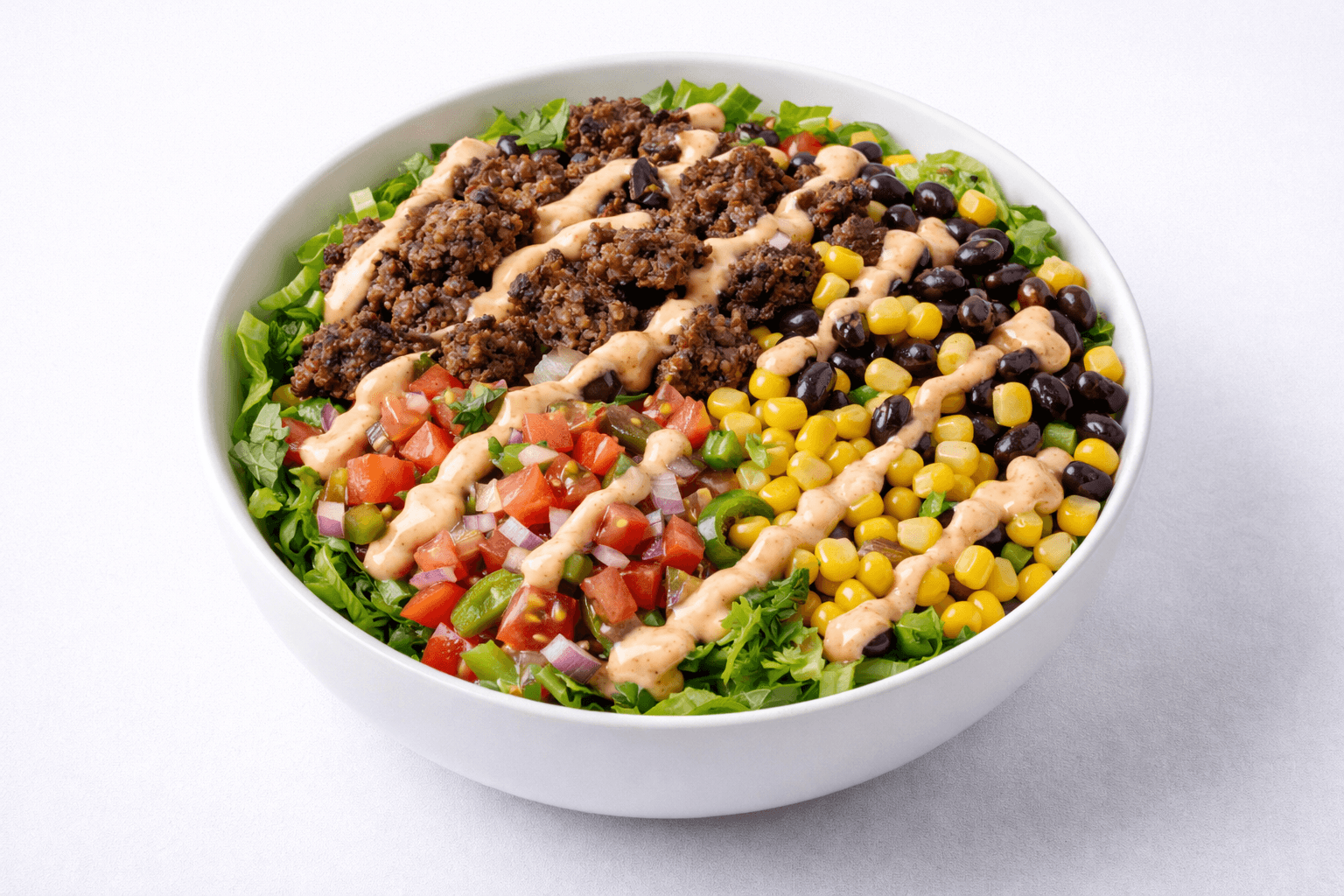 Southwest Burger Salad