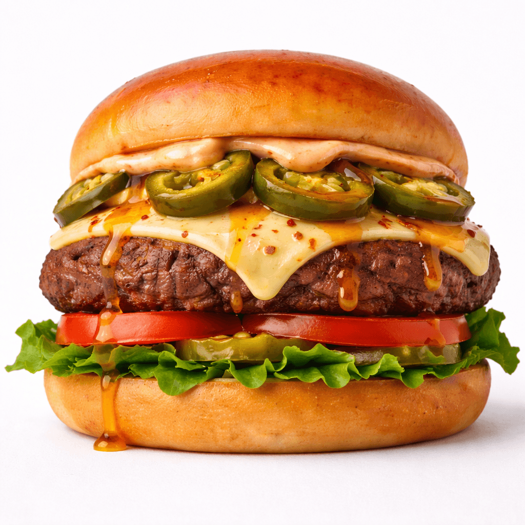 Spicy Inferno Burger